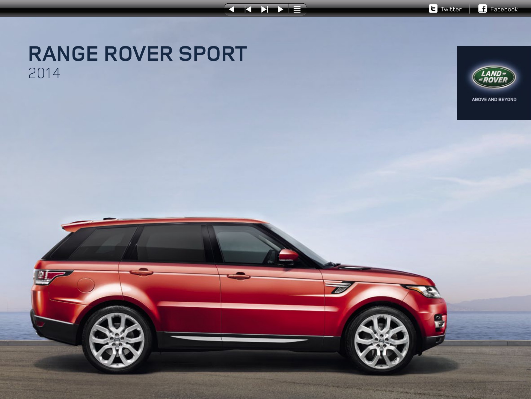 2014 Range Rover Sport Brochure Page 16